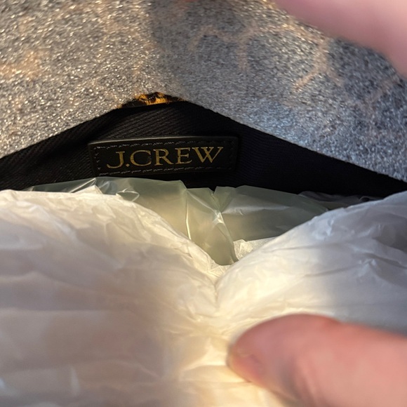 J.Crew Chain strap bag in leopard print calf hair, NWT - Picture 8 of 9